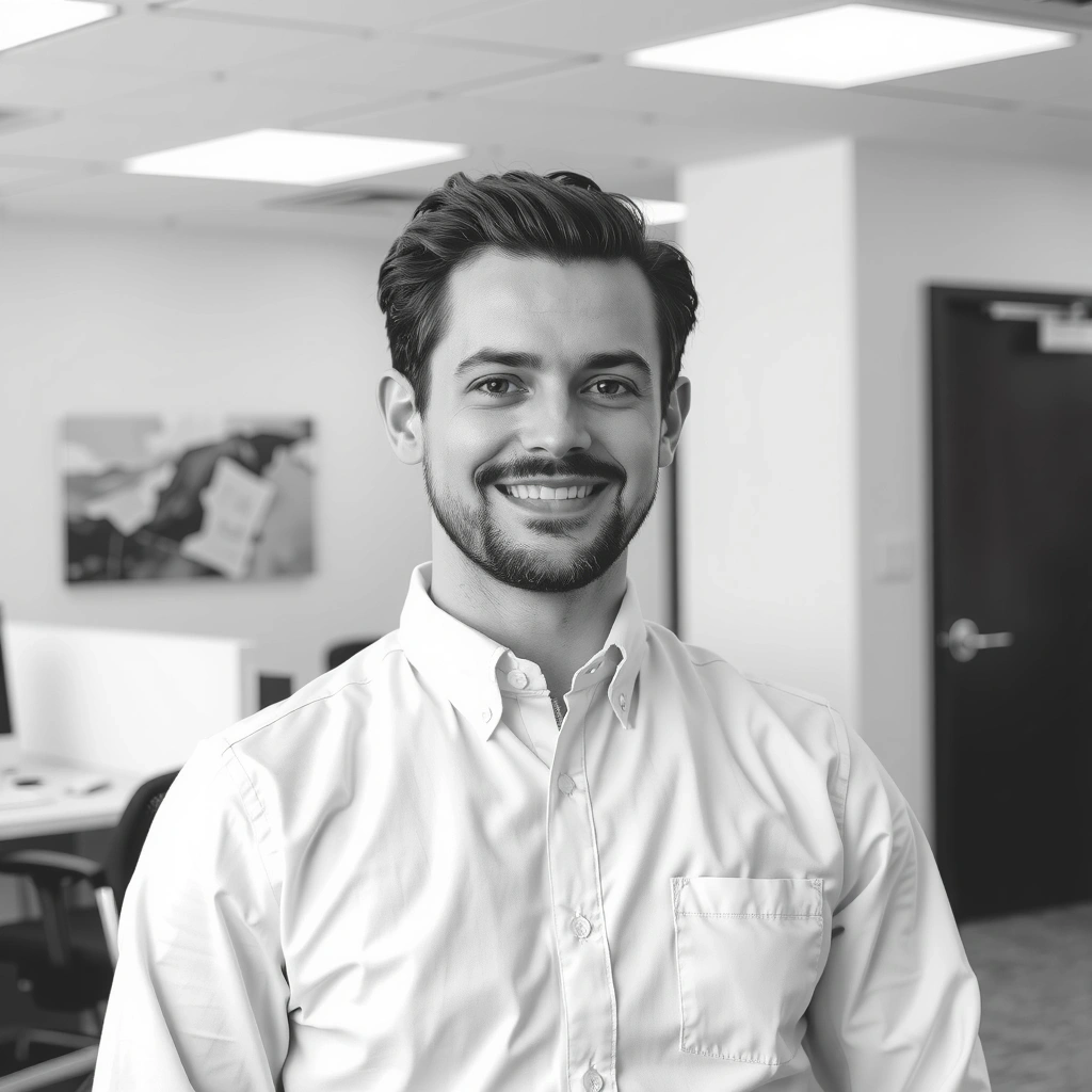 Portrait of Alex Johnson, CEO & Lead Developer