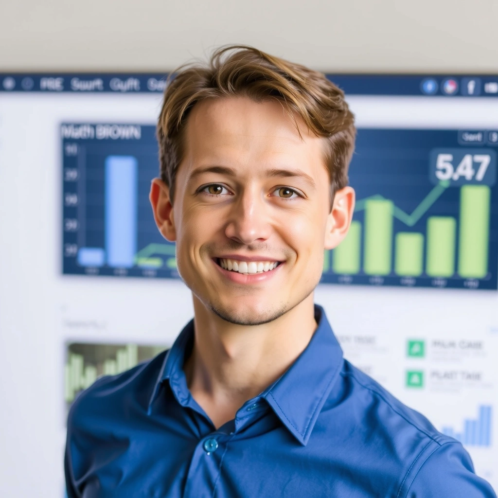 Portrait of Michael Brown, Digital Marketing Strategist