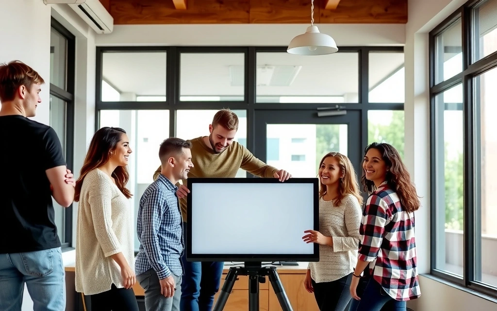 studionova team collaborating in a modern office