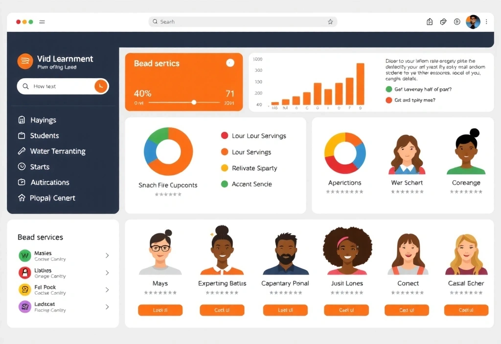 Interactive educational portal for a non-profit organization