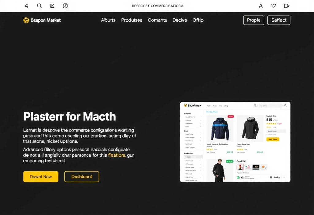 Bespoke e-commerce platform with custom features for a niche market